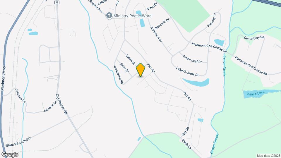208 Kernow Ln Map and Location Details