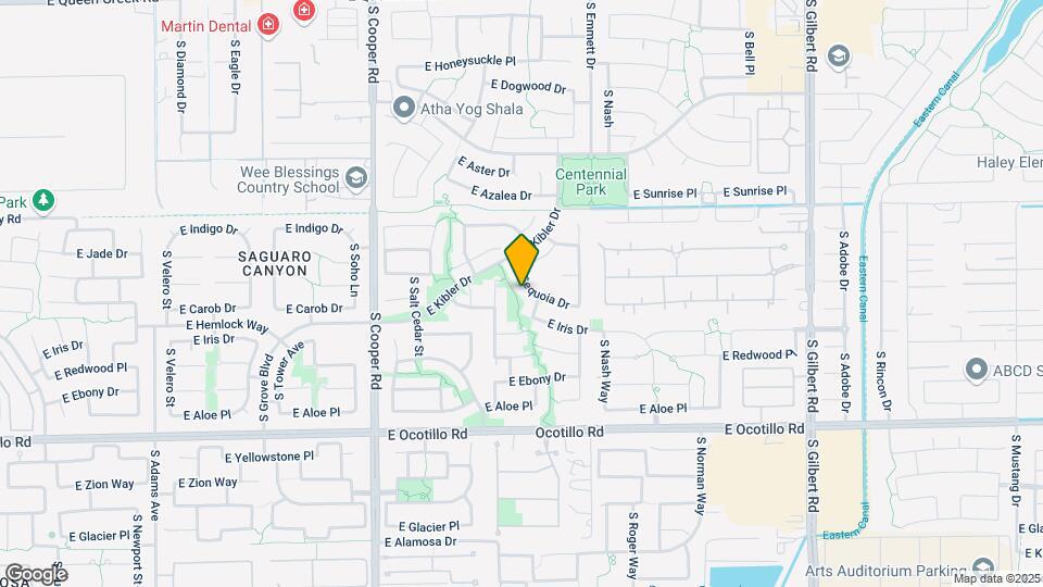 2401 E Sequoia Dr Map and Location Details
