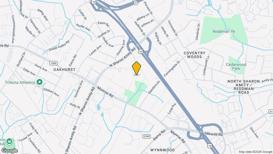 4827 Harcourt Ln Map and Location Details