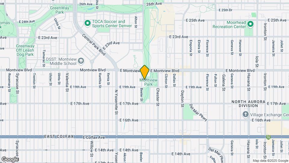 1928 Beeler St Map and Location Details