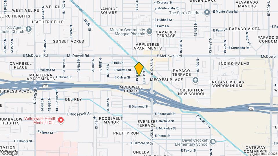 1321 N 31st St Map and Location Details
