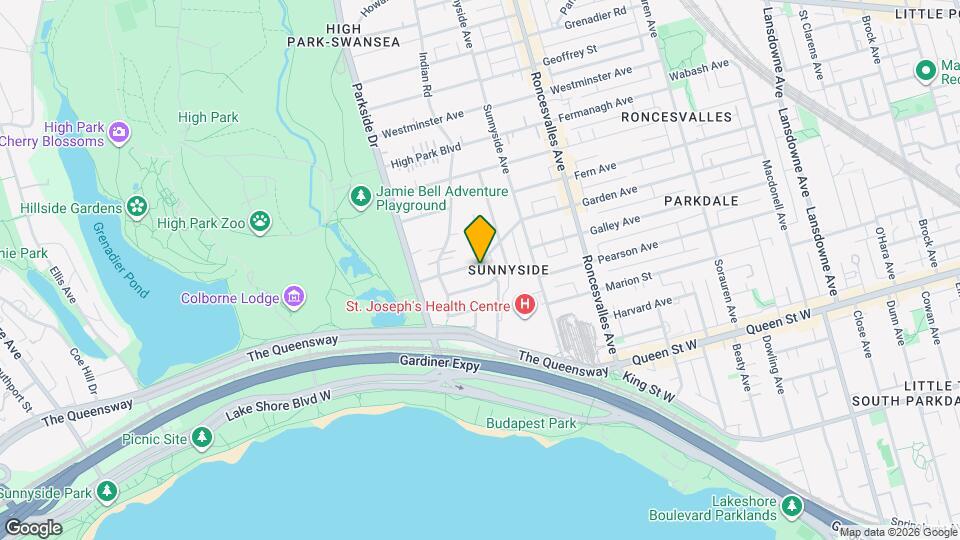 265 Garden Ave Map and Location Details