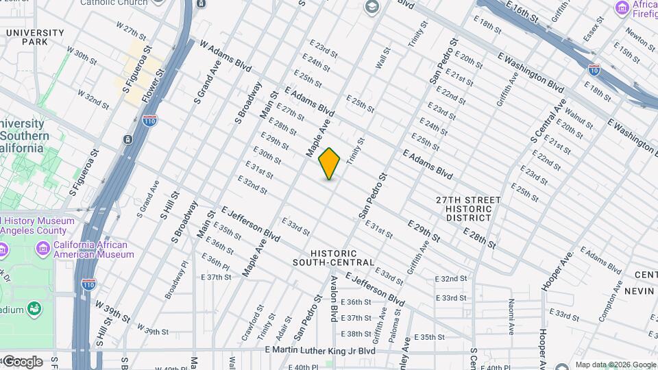 457 E 30th St Mapa y Detalles de la Ubicación