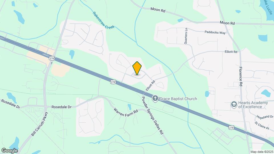 1207 Silvercrest Ct SW Map and Location Details