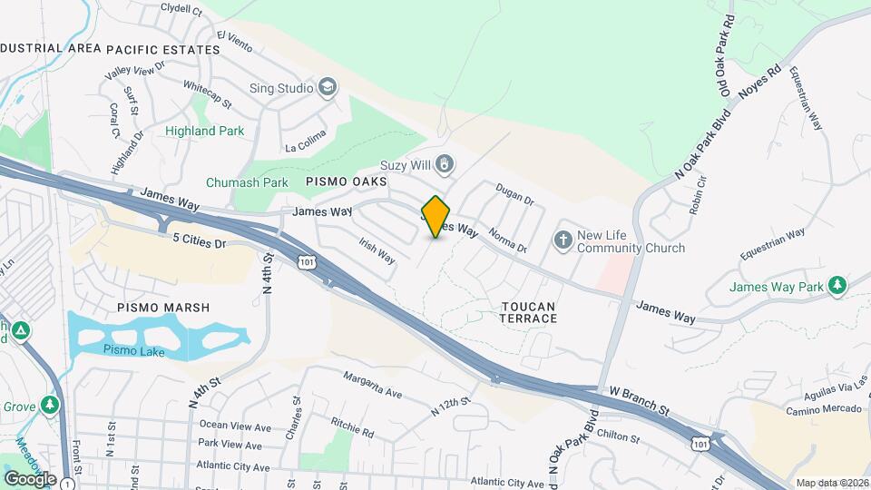 115 Narlene Way Map and Location Details