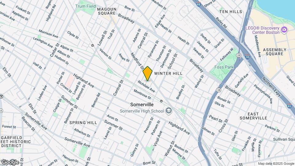 5 Thurston St, Unit 3 Map and Location Details