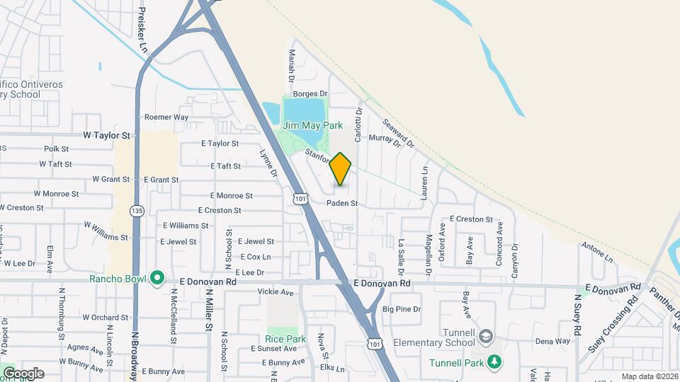 1810 Baylor Ln Map and Location Details