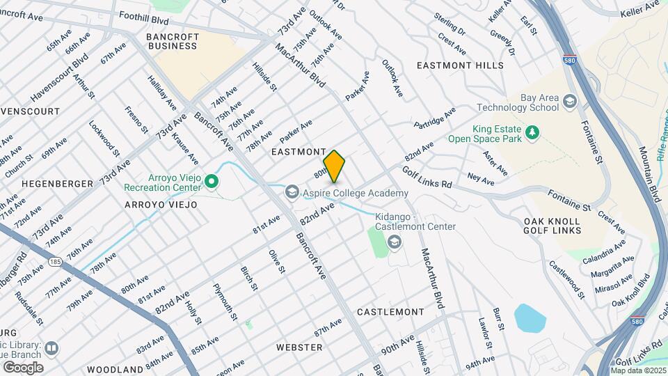 8101 Hillside St Mapa y Detalles de la Ubicación