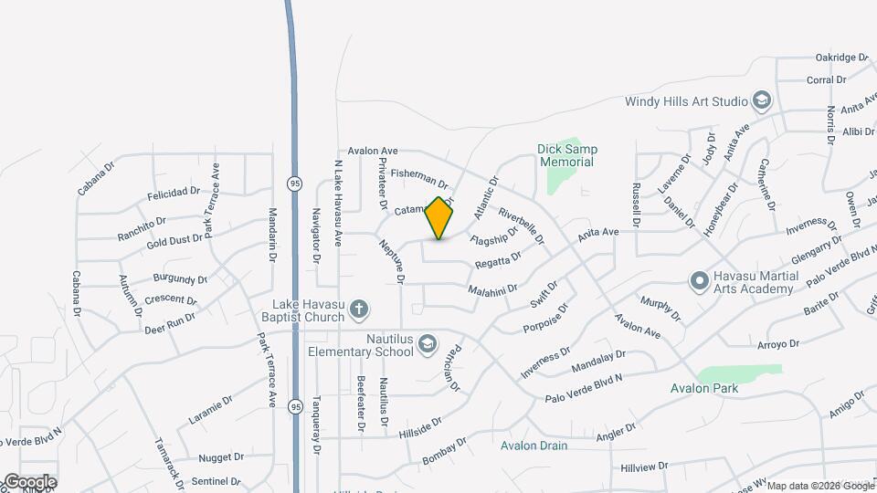 2250 Atlantic Dr Map and Location Details
