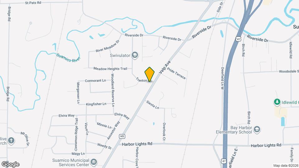 13057 Velp Ave Map and Location Details