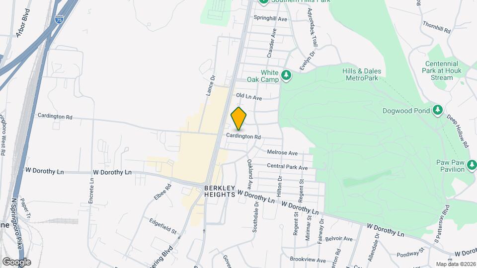 1533 Cardington Rd Map and Location Details