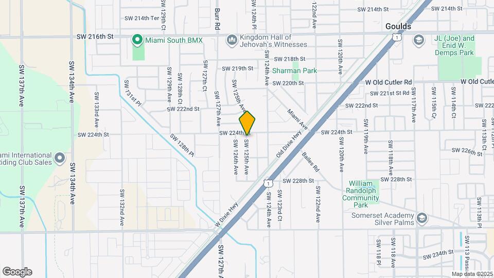 22431 SW 125th Ave Map and Location Details