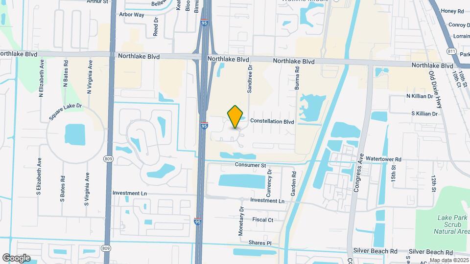 325 Sandtree Dr Map and Location Details