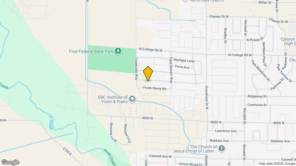 1231 White Birch Ave Map and Location Details
