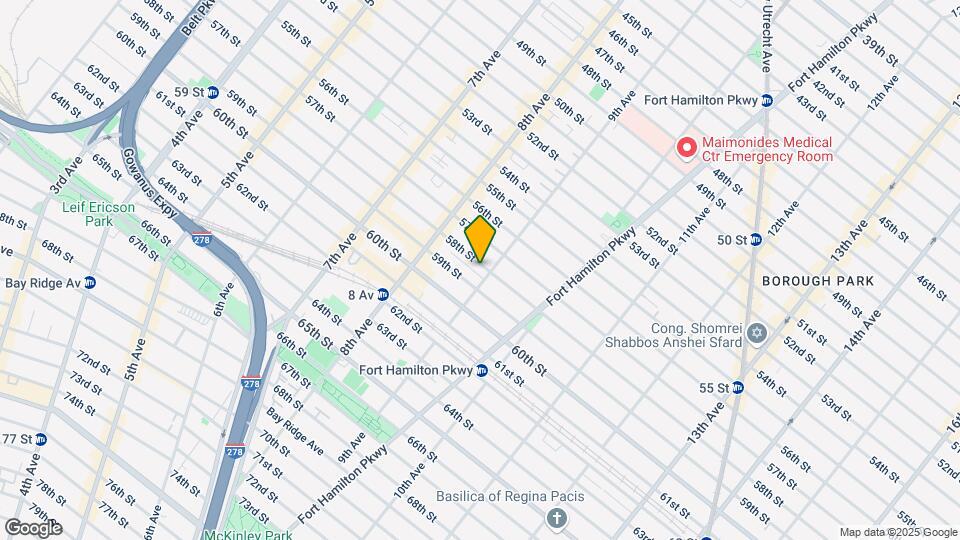 876-880 58th St Map and Location Details