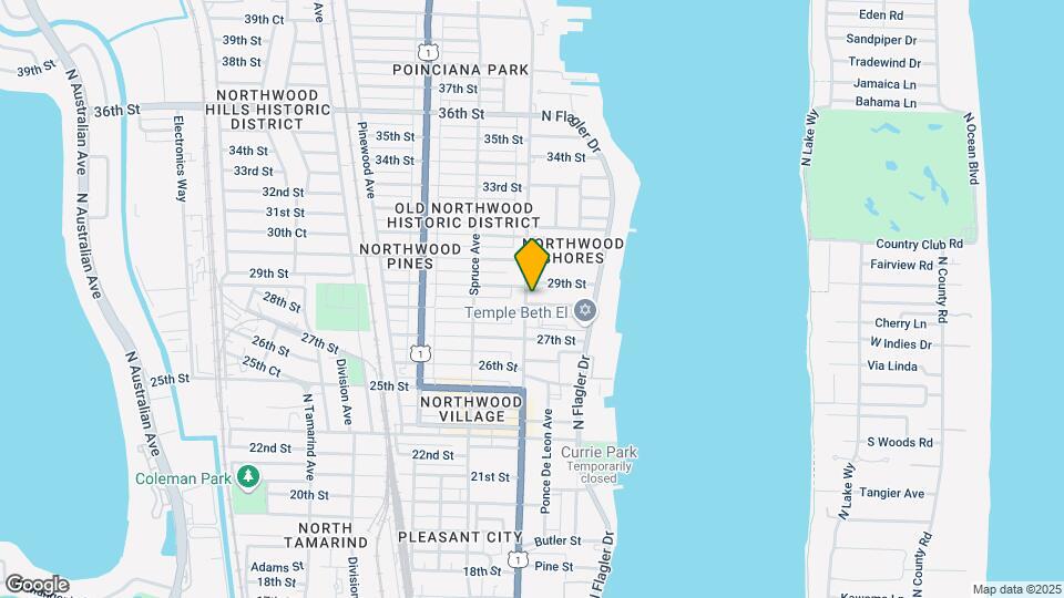 327 28th St Map and Location Details
