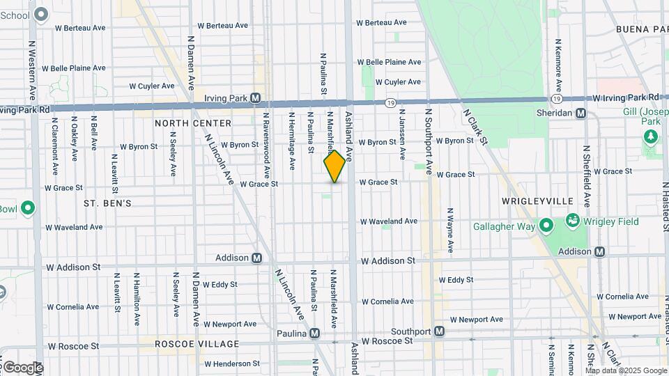 1623 Grace St Mapa y Detalles de la Ubicación