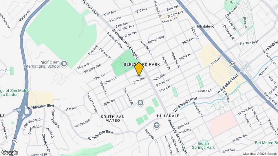 530 29th Ave Map and Location Details