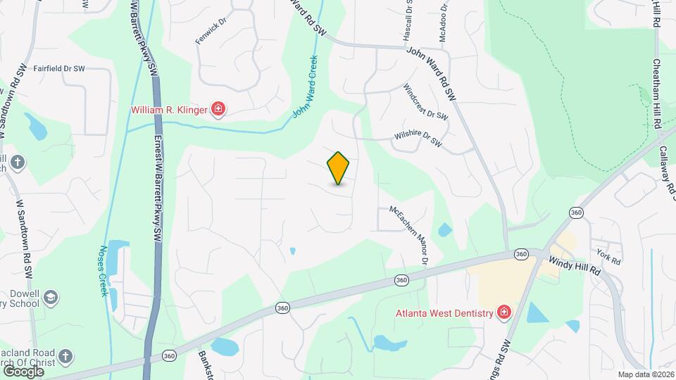 2164 Westbury Ct SW Map and Location Details