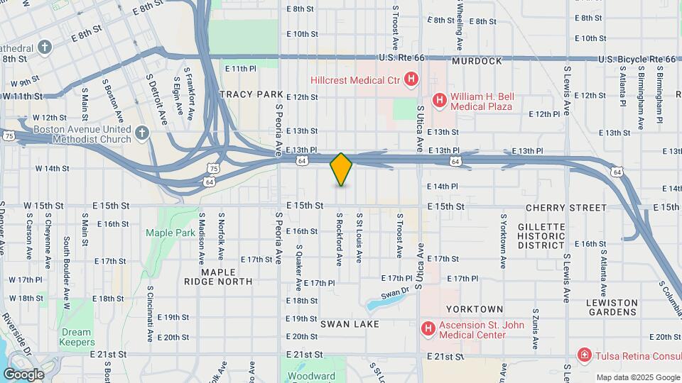 1431 S Rockford Ave Map and Location Details