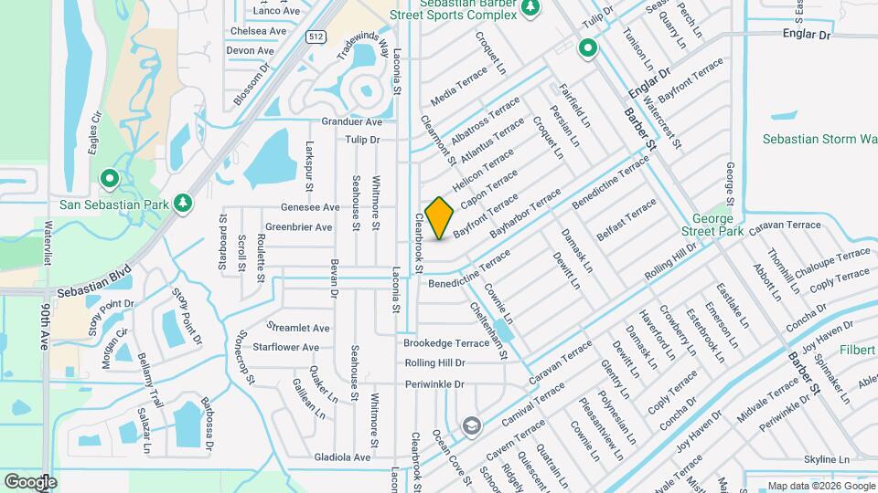 762 Bayfront Terrace Map and Location Details