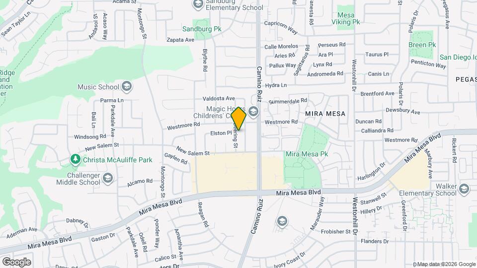 10865 Deering St Map and Location Details