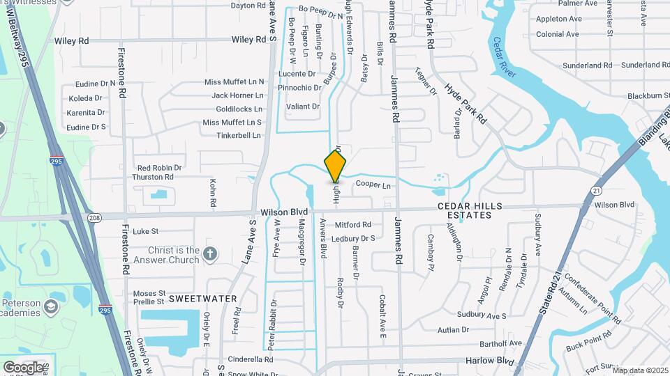 2606 Hugh Edwards Dr Map and Location Details