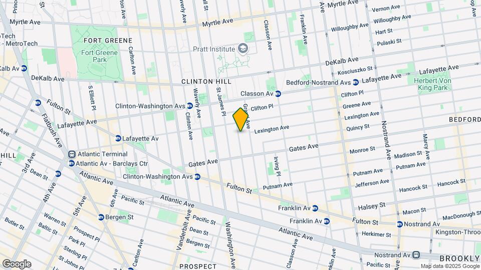 25 Cambridge Pl-Unit -apt 1 (Garden) Map and Location Details