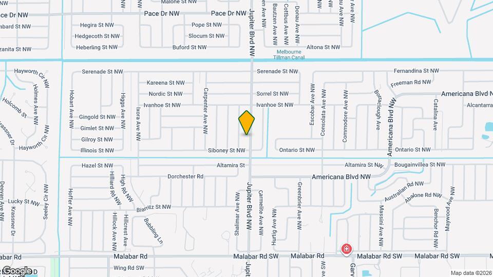 1374 Jupiter Blvd NW Map and Location Details