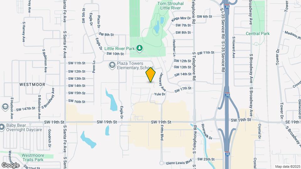 736 SW 14th St Map and Location Details