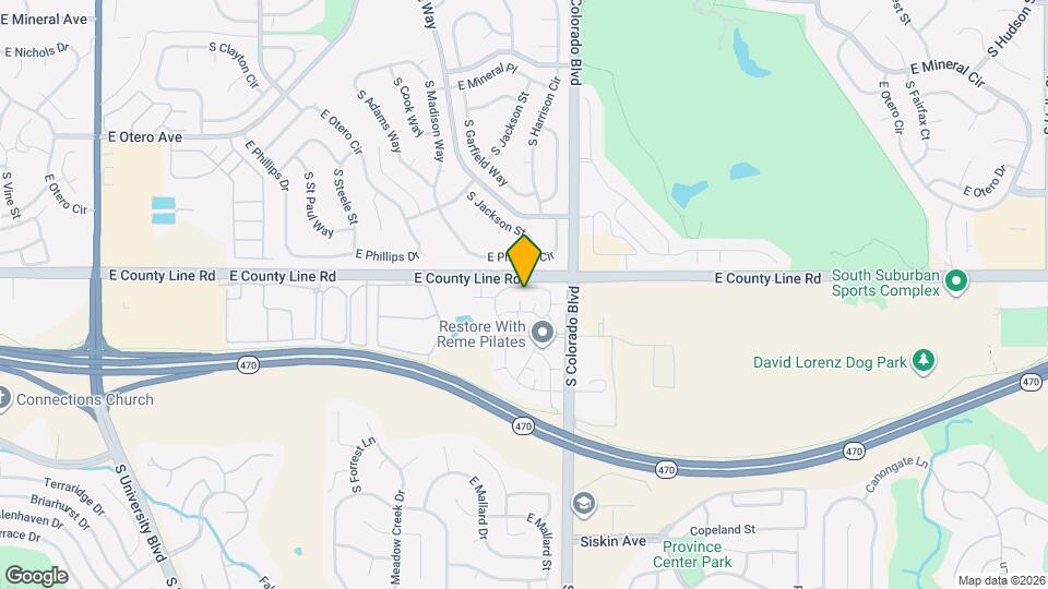 8342 Pebble Creek Way Map and Location Details