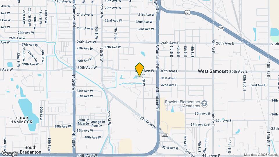305 30th Ave W Map and Location Details