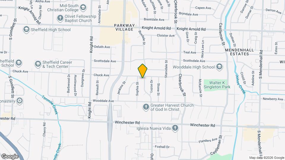 3391 Boxdale St Map and Location Details