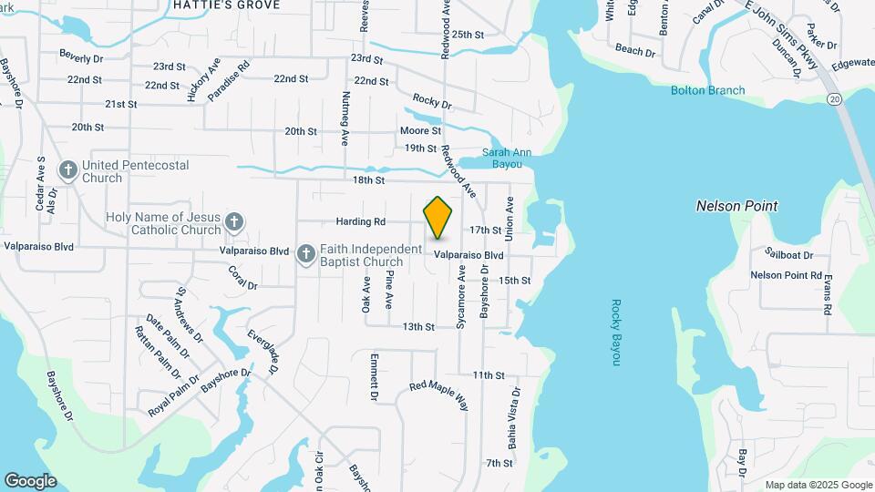 4021 Valparaiso Blvd Map and Location Details