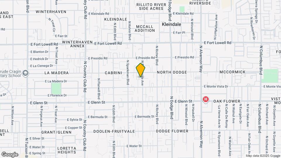 2939-2941 N Palo Verde Ave Map and Location Details