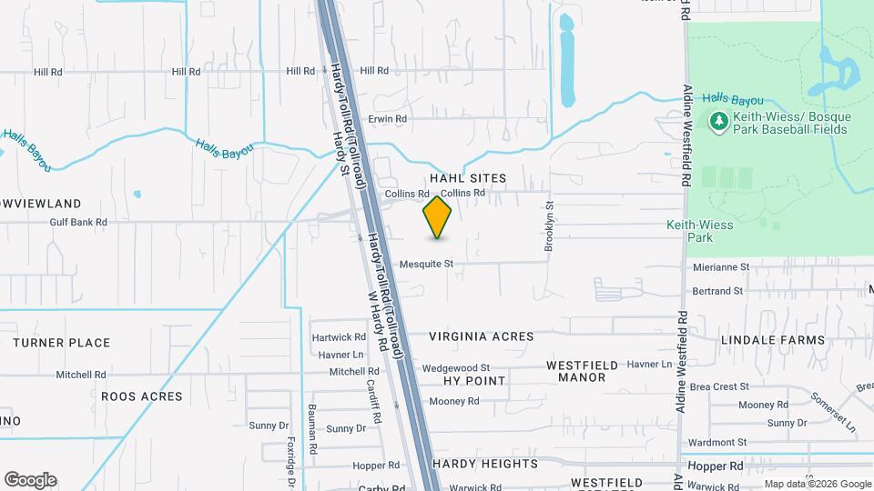 1449 Mesquite St Mapa y Detalles de la Ubicación
