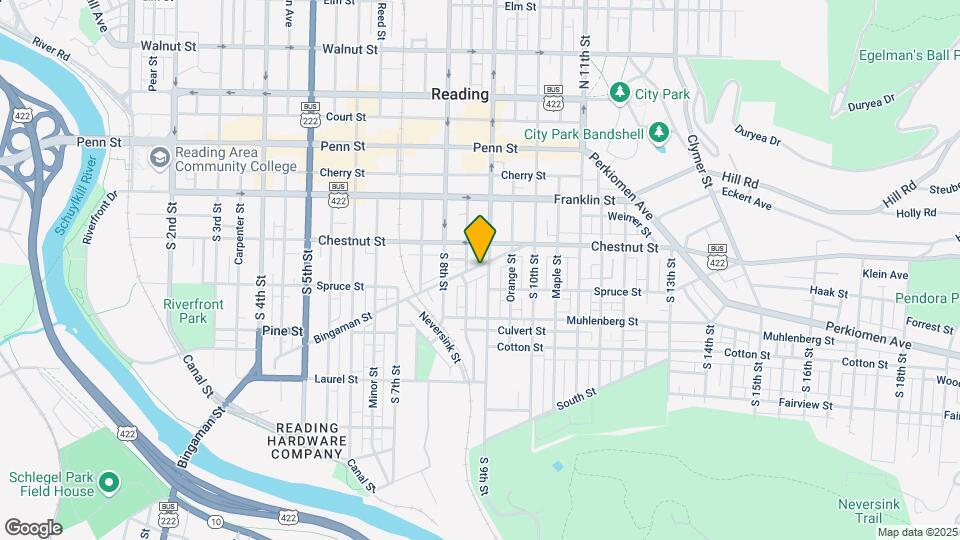 846 Bingaman St Mapa y Detalles de la Ubicación