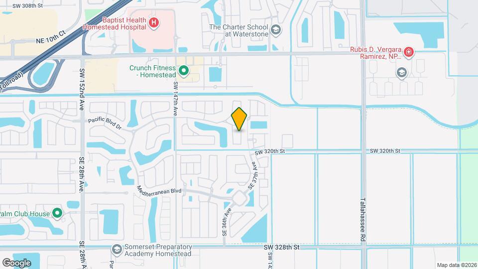 202 NE 36th Terrace Map and Location Details