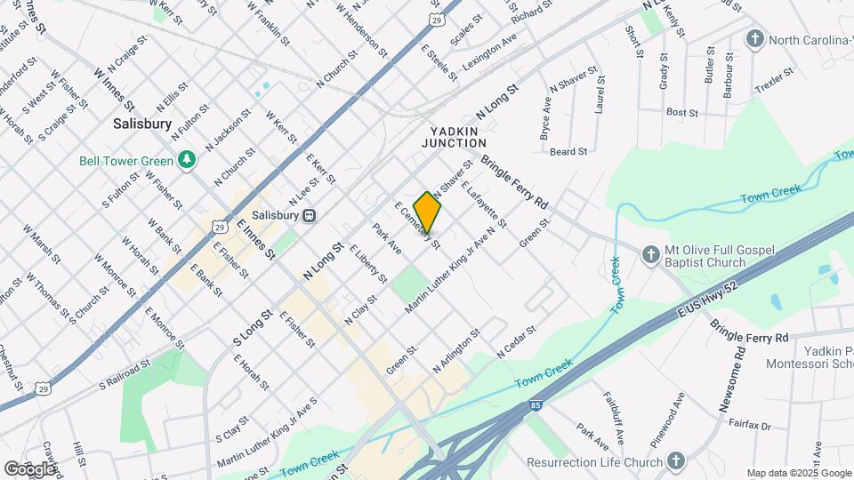 527 W Cemetery St Map and Location Details