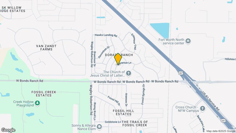 541 Baverton Ln Map and Location Details