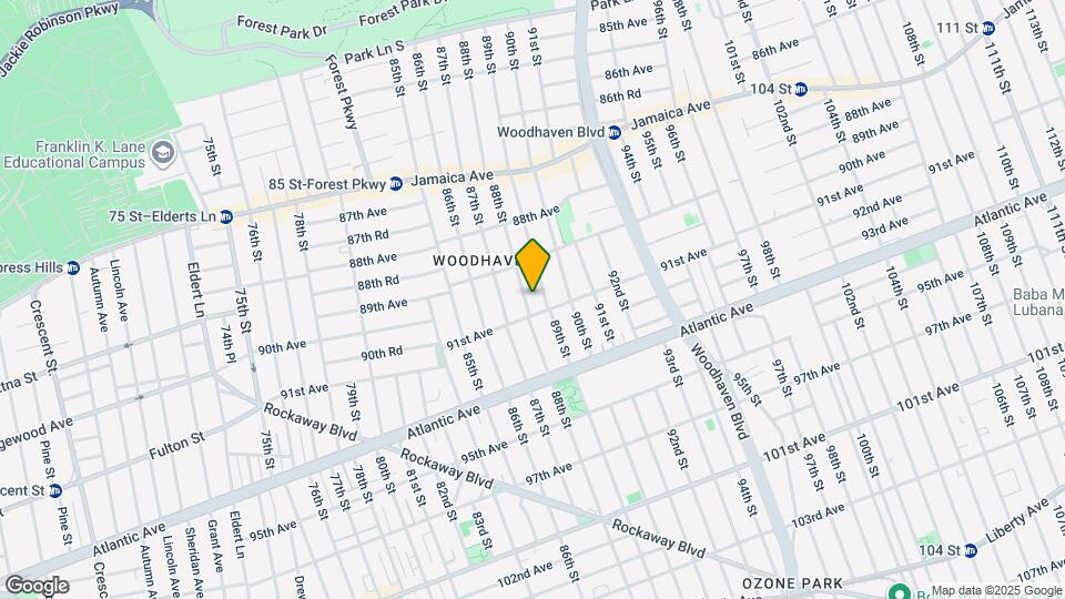 89-45 88th St Map and Location Details