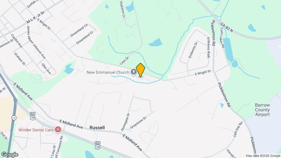 295 E Wright St Map and Location Details