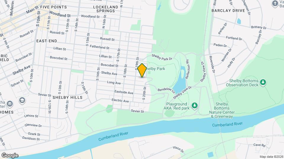 1910 Shelby Ave Map and Location Details