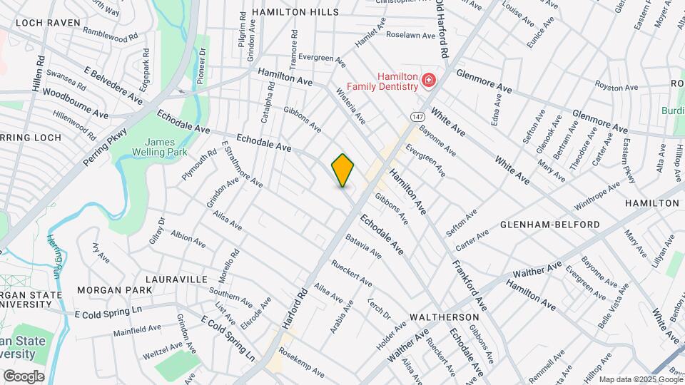 2905 Echodale Ave Map and Location Details