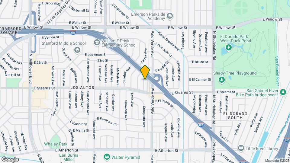 2226 Conquista Ave Mapa y Detalles de la Ubicación