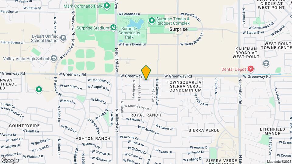 14552 W Acapulco Ln Map and Location Details
