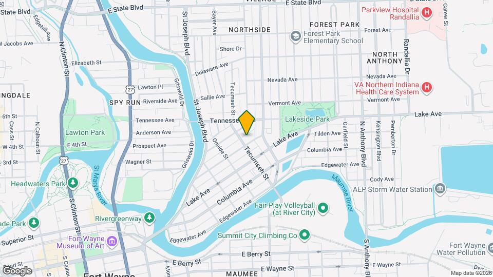 1209 Rivermet Ave-Unit -1211 Rivermet Ave Map and Location Details