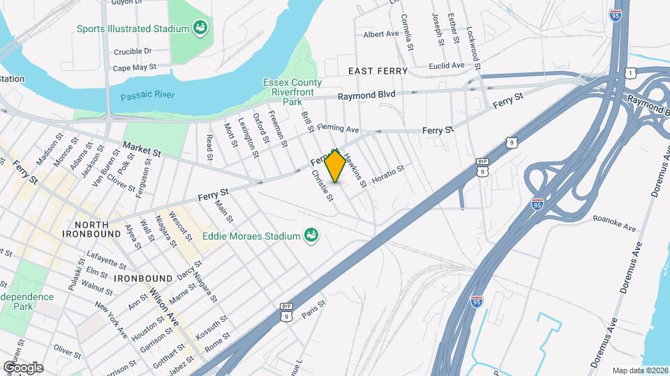 117 Brill St, Unit 3rd Floor Map and Location Details