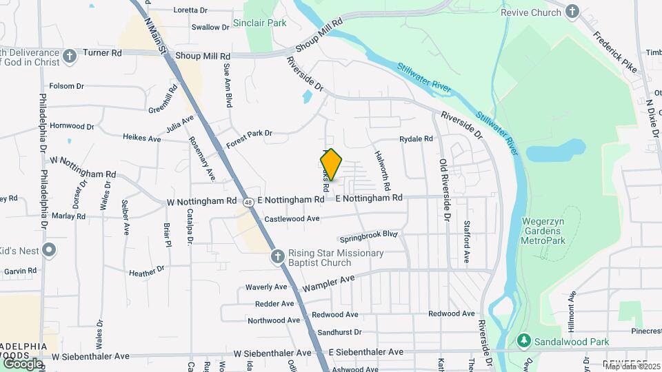 4312 Fair Oaks Rd Map and Location Details