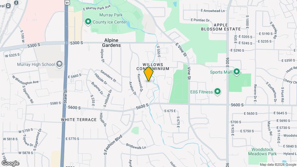 5511 S Willow Ln Map and Location Details